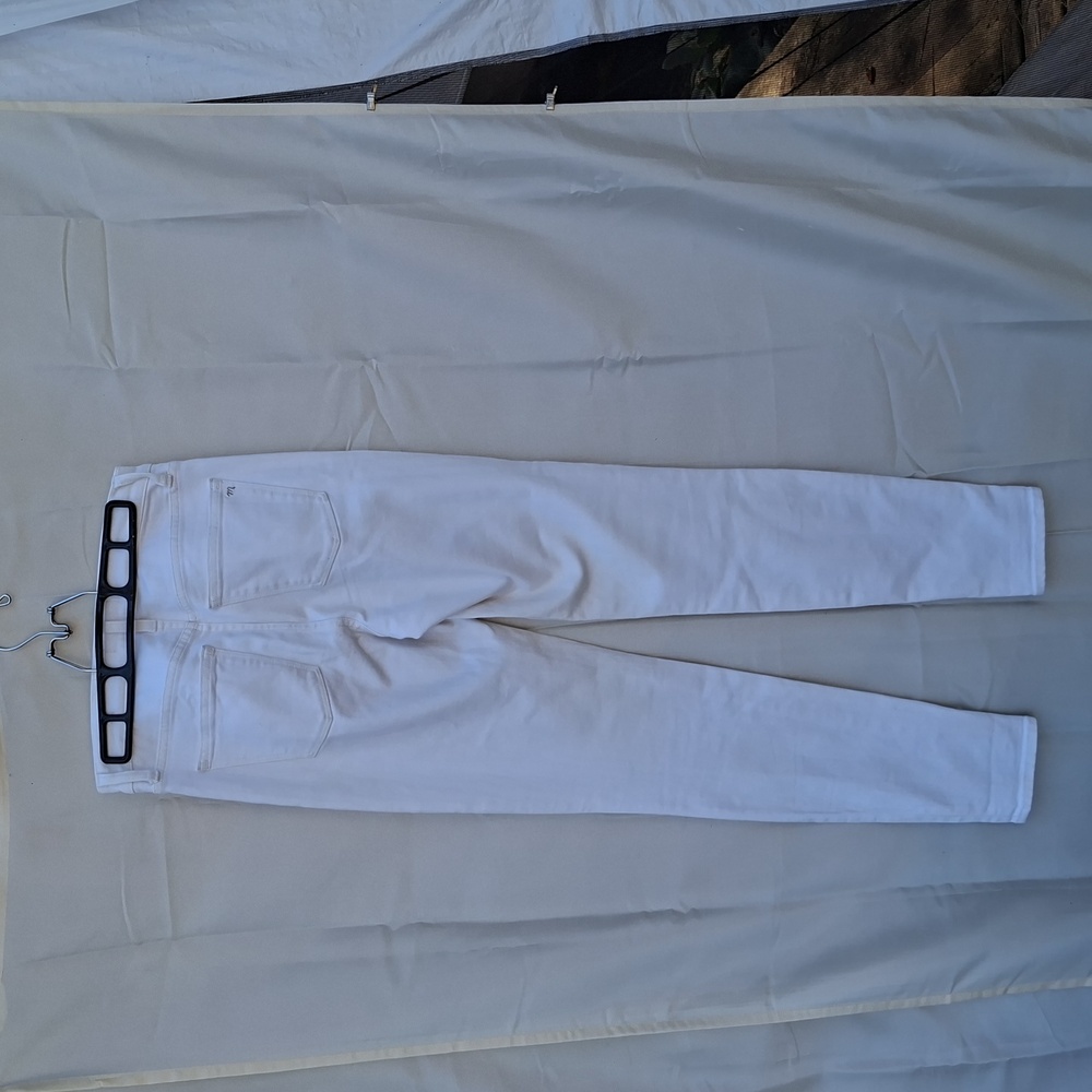 Madewell White Denim Pants - Picture 3 of 4